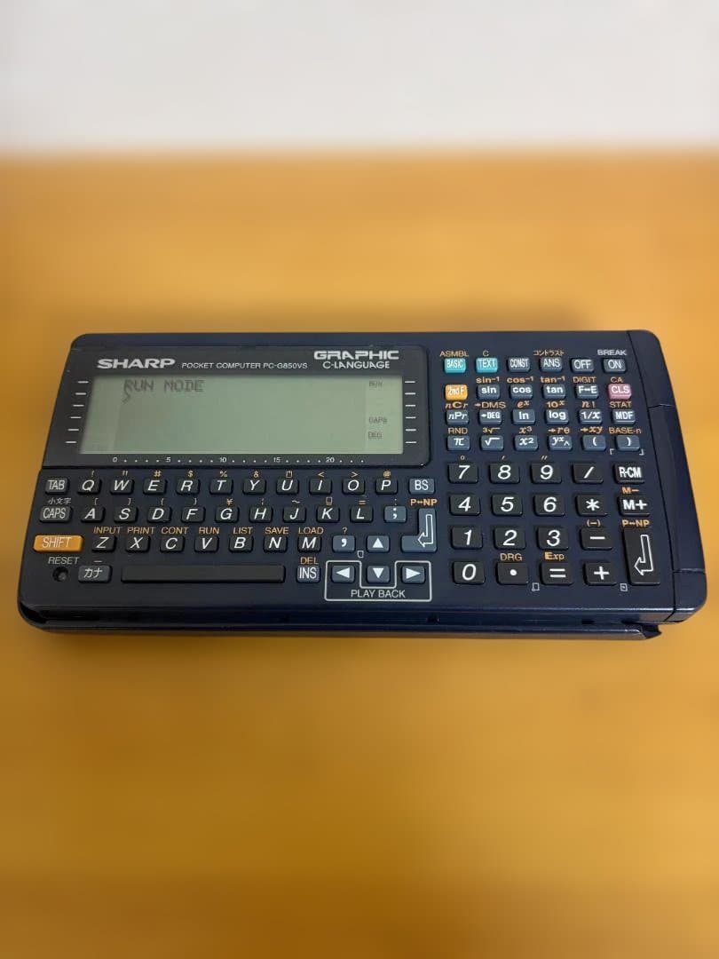 SHARP ポケットコンピュータ PC-G850VS ポケコン