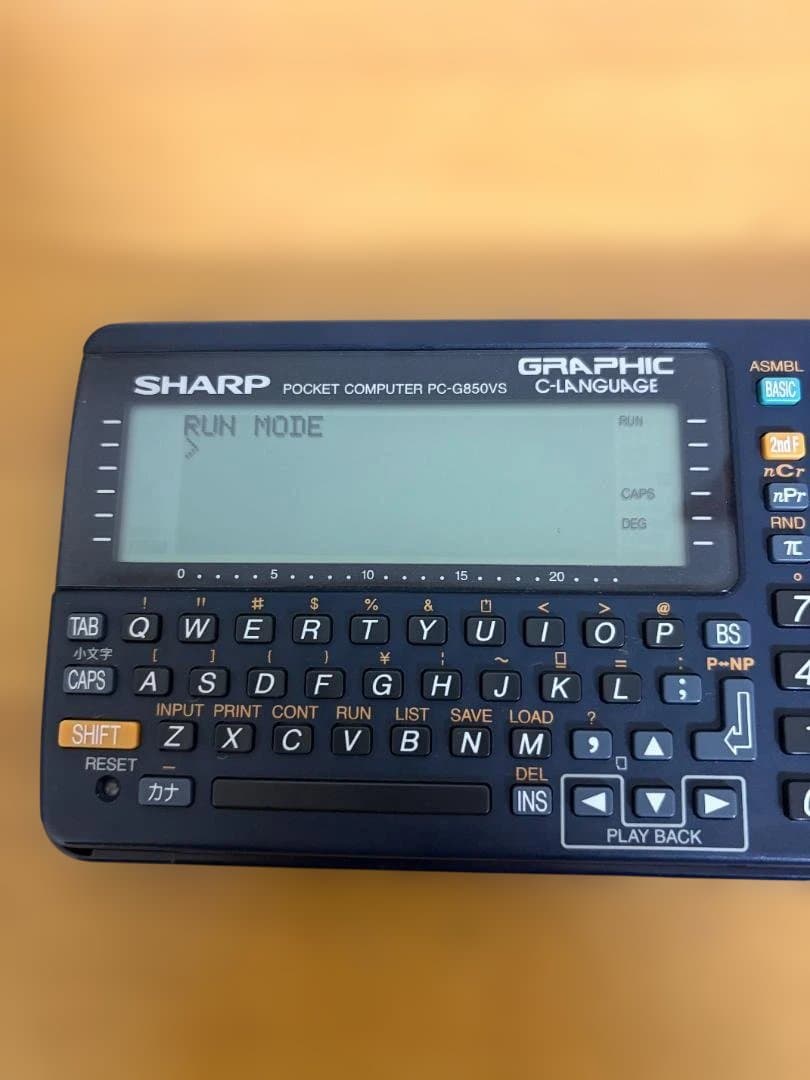 SHARP ポケットコンピュータ PC-G850VS ポケコン