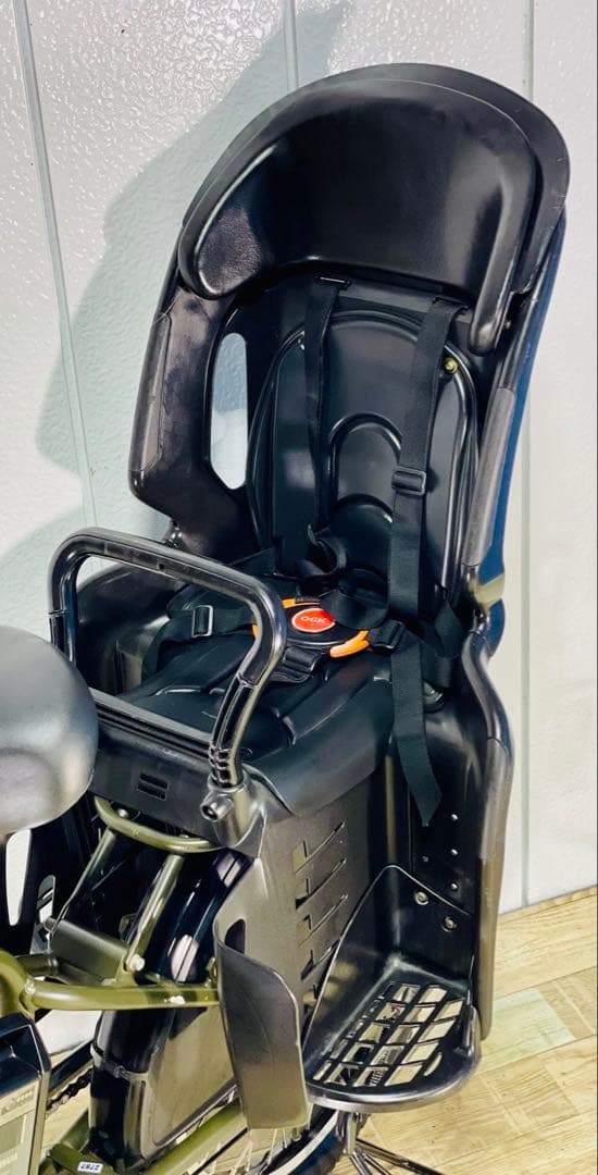 2787ヤマハ12.3アンペア3人乗り対応20インチ子供乗せ　電動アシスト自転車