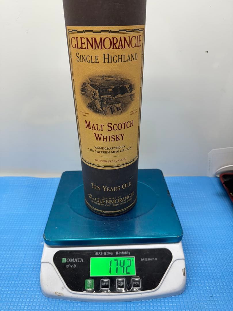【未開】グレンモーレンジ10年 1000mL 43度　化粧箱付