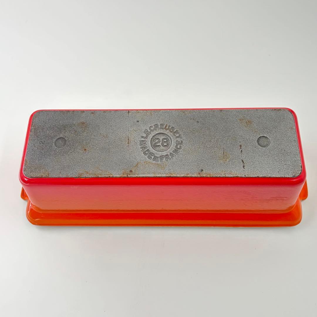 LE CREUSET ル・クルーゼ テリーヌ 28cm オレンジ　廃盤品