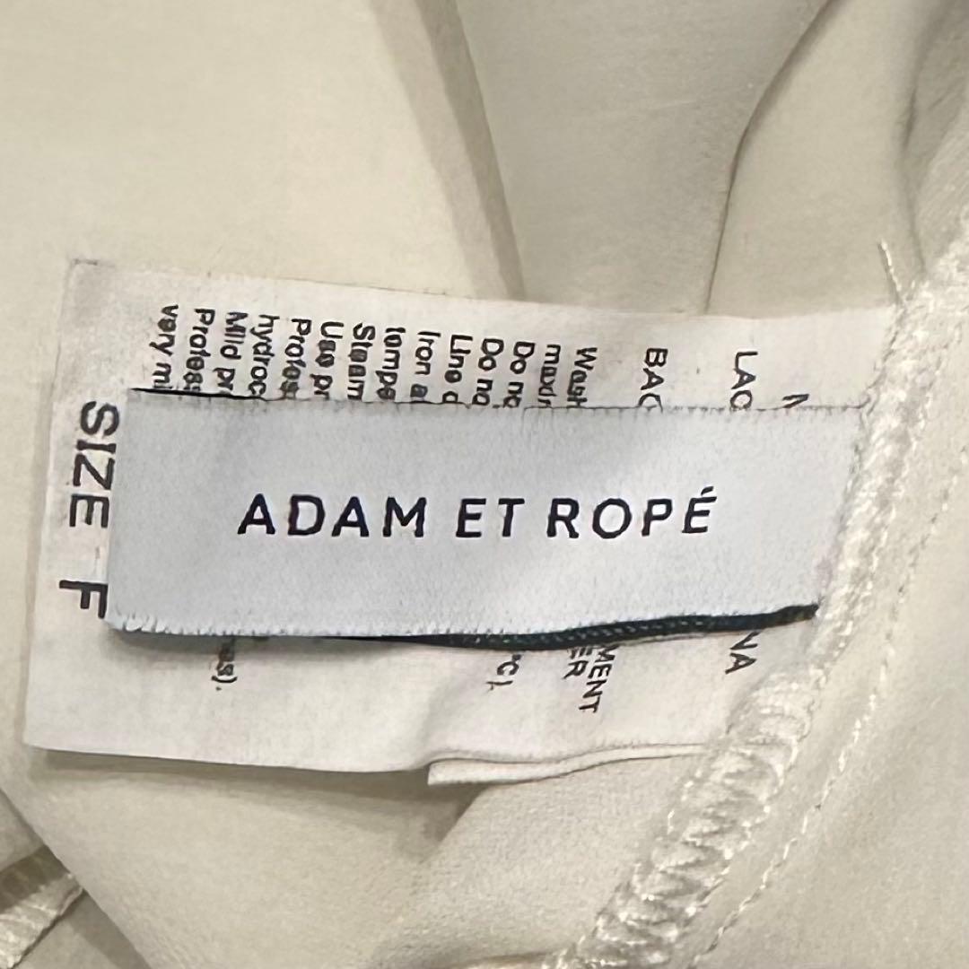 ADAM ET ROPÉ アダムエロペ バルーンスリーブレースドレス　フリー
