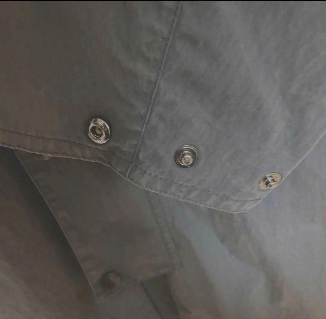 飴*様 Barbour ステンカラーコート ダークグレー