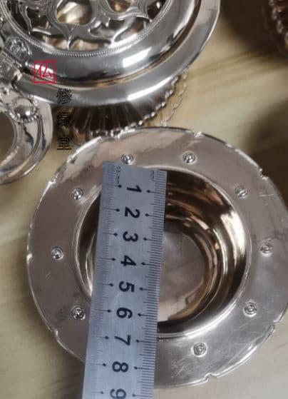 【修縁堂】チベット密教 密教法具 真言宗 法器 摩尼宝珠炉