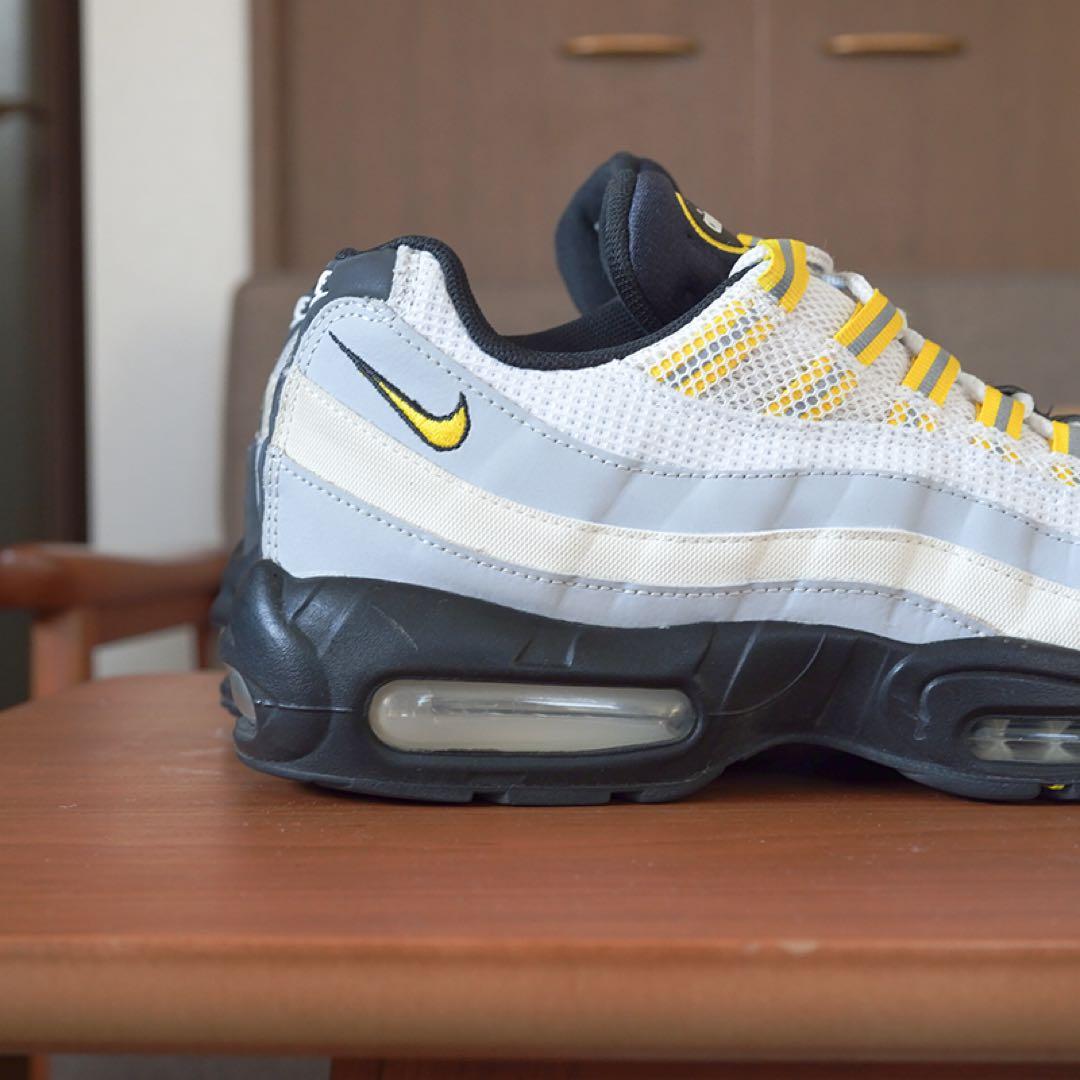 Nike Air Max 95 Essential 27.0 イエロー グレー