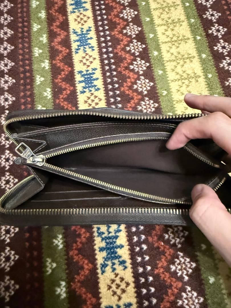 Louis Vuitton ダークブラウン 長財布