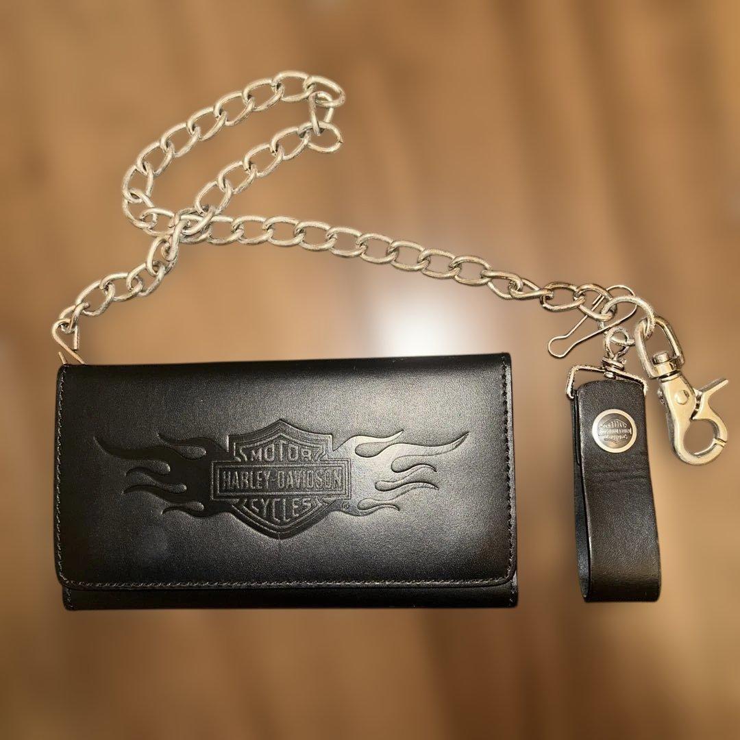 Harley Davidson ブラック 長財布