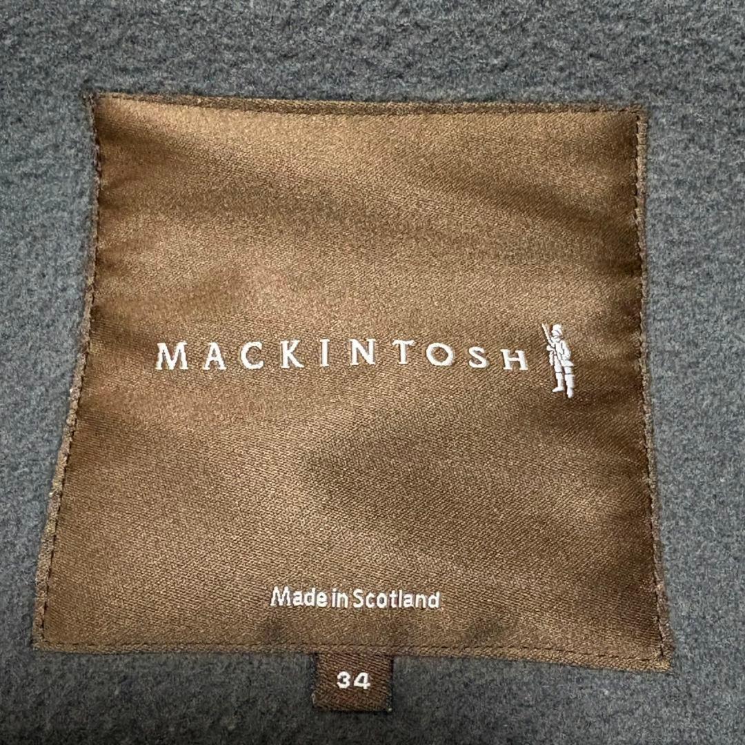 美品 マッキントッシュ ダッフルコート 英国製 グレー系