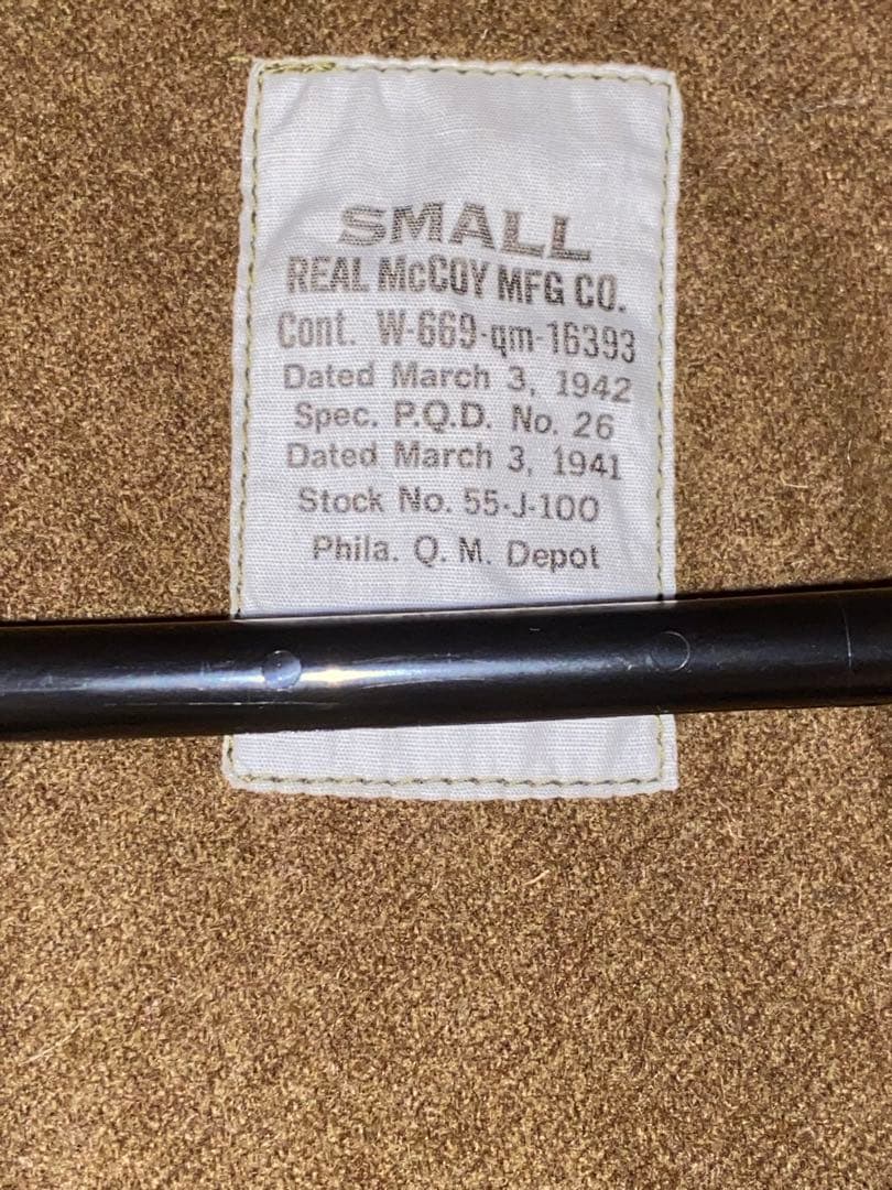 試着のみ美品 タンカースジャケット サンダーボルト Sサイズ