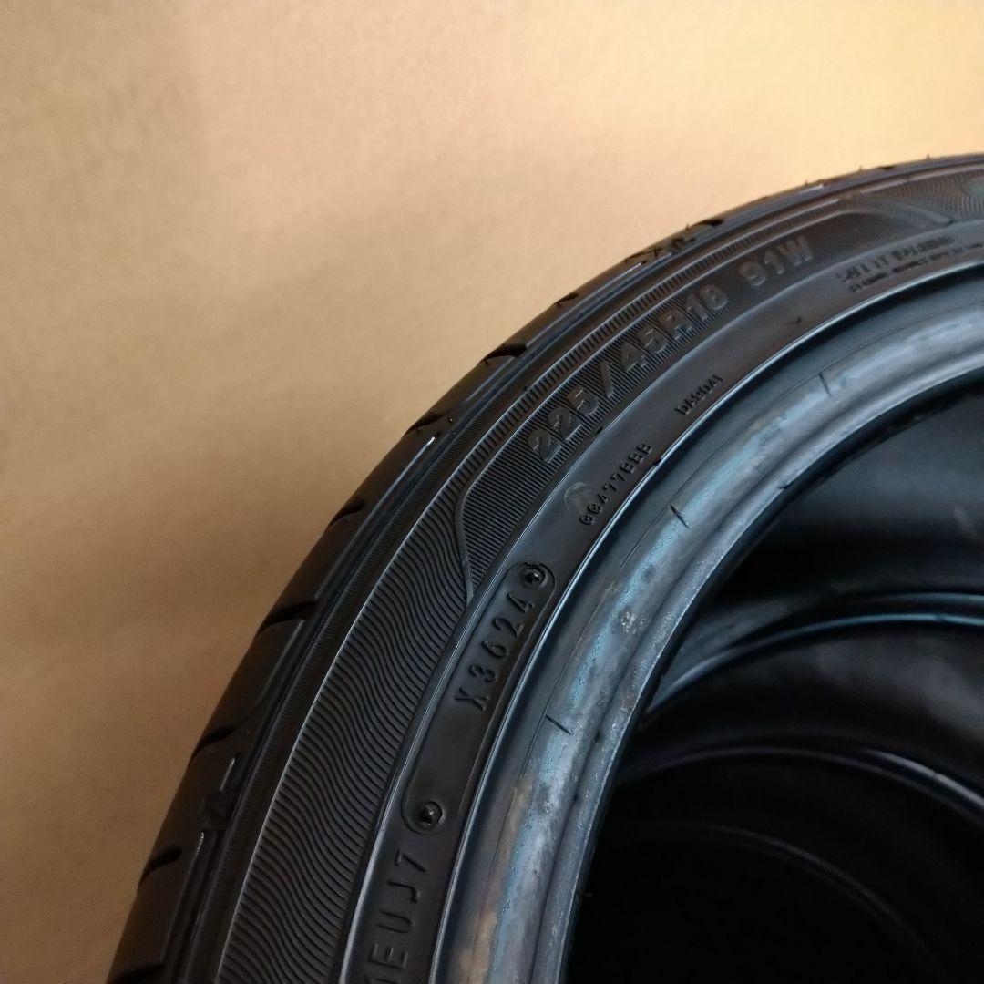 ★バリ山225/45R18 グッドイヤー イーグル LS エグゼ 24年製4本