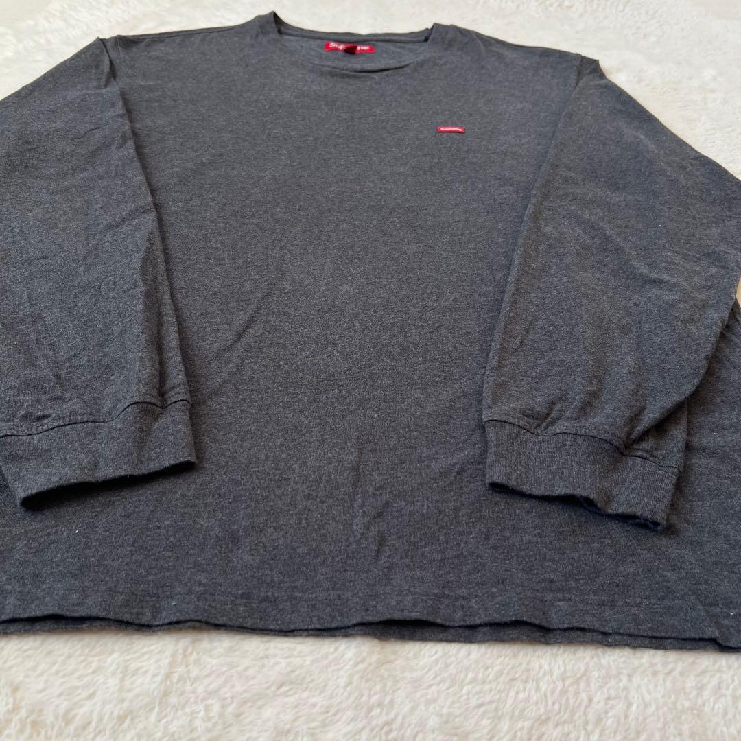 【24FW美品】Supreme Small Box Logo 濃灰 XL 正規