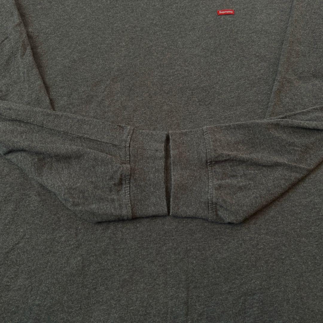 【24FW美品】Supreme Small Box Logo 濃灰 XL 正規
