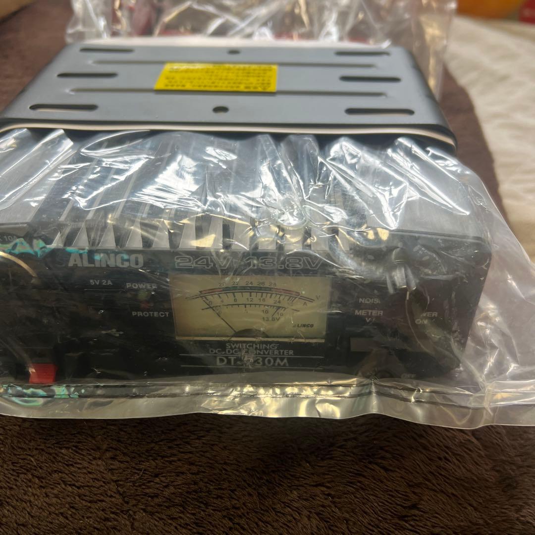 【ジャンク品】ALINCO DT-930M DC-DC 30A 配線チューブ付き