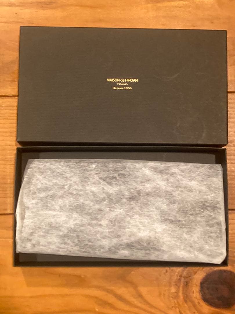 MAISON de HIROAN 長財布 黒