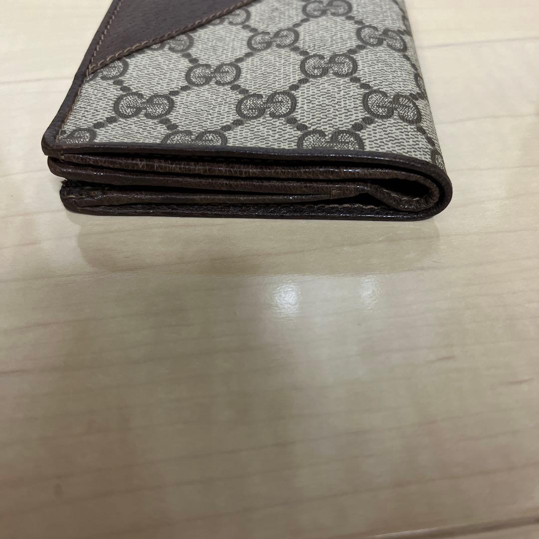 ❤️ID❤️ 未使用級　GUCCI グッチ　財布　GGキャンバス