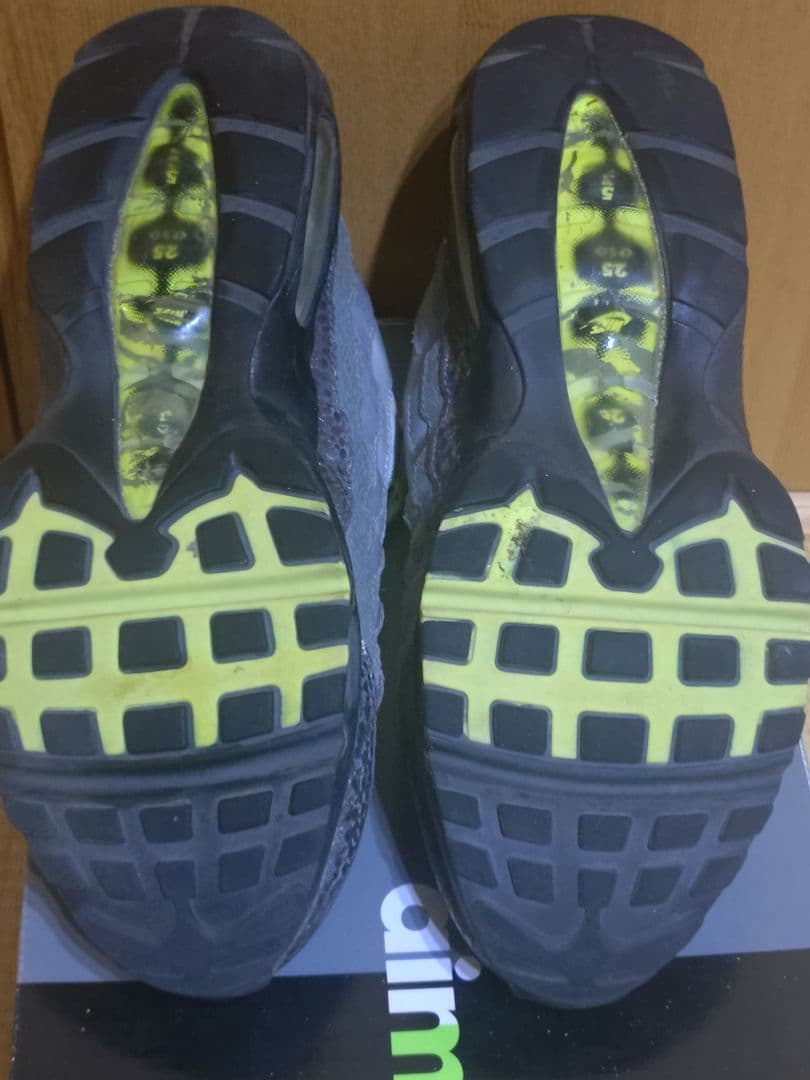 【限定値下げ】NIKE AIRMAX95 OG イエローグラデ 27.5