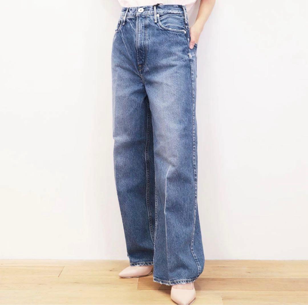 美品　upper hights 新型ワイドストレートモデルTHE SISTER