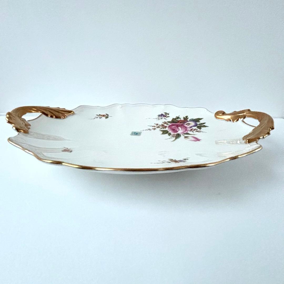 ノリタケ スタジオコレクション 取っ手付　オーバルボール　プレート　高級　盛り皿