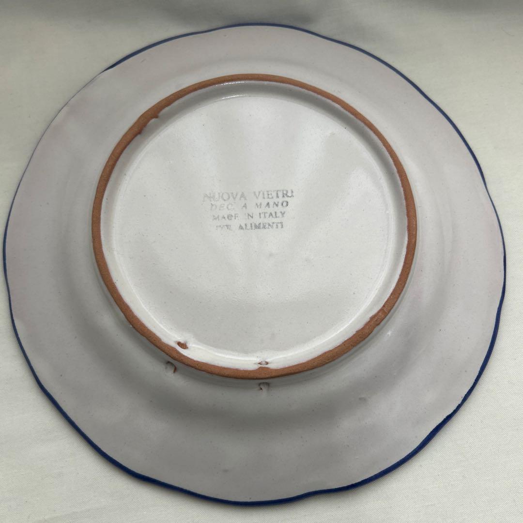 NUOVA VIETRI イタリア製　絵皿　パスタ皿　6枚
