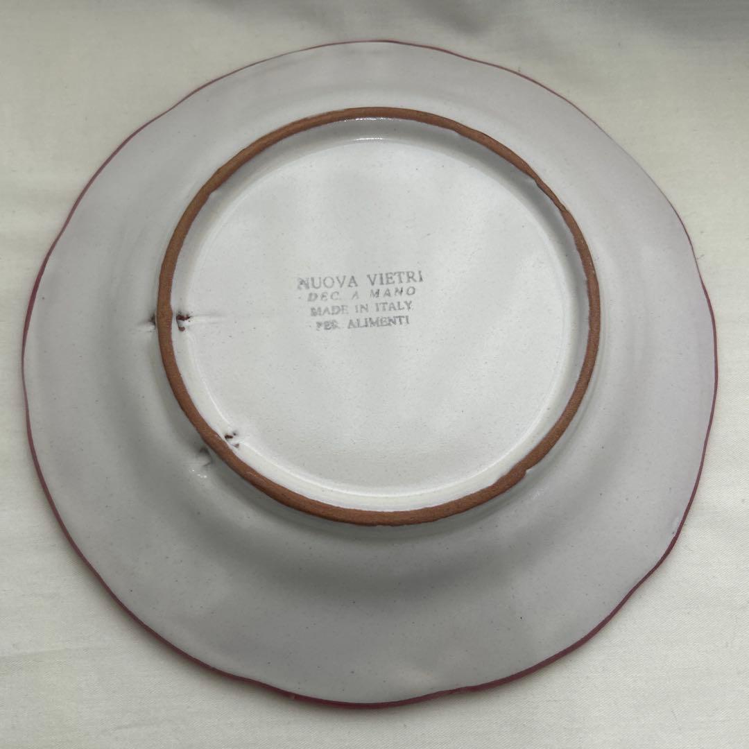 NUOVA VIETRI イタリア製　絵皿　パスタ皿　6枚