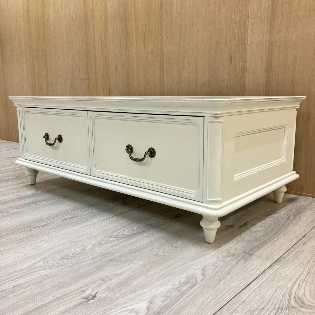 サラグレース リビングテーブル テレビ台　テレビボード　ローボード シャビー