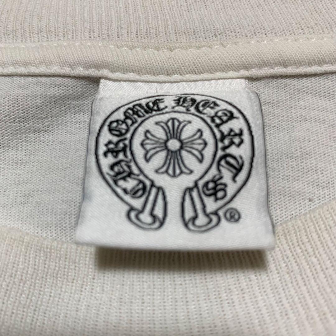 クロムハーツ　長袖シャツ　ホワイト　ロンT サイズM 4S362