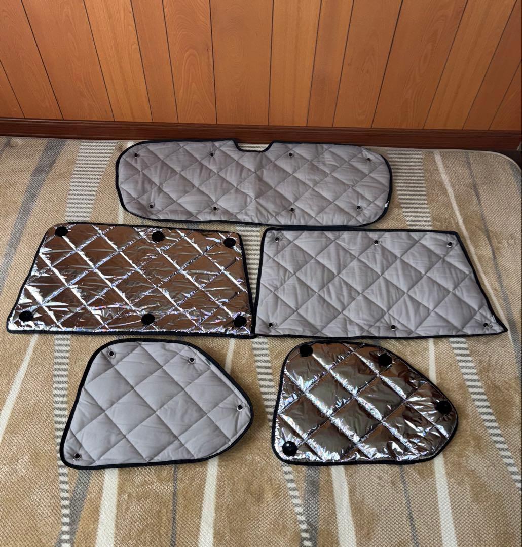 ◆プラド150系用◆アイズ・サンシェード◆フロント３枚+後部５枚＝８枚◆