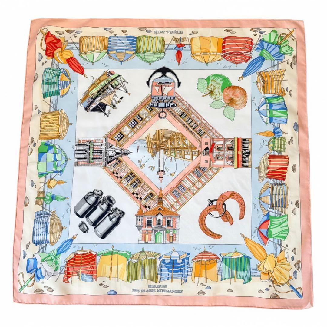 Hermès エルメス コットンスカーフ