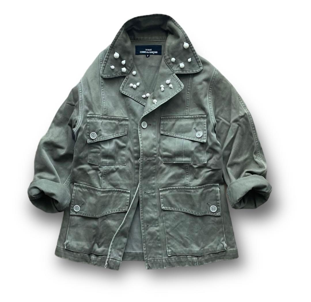 トリコ コムデギャルソン ミリタリージャケット レディース