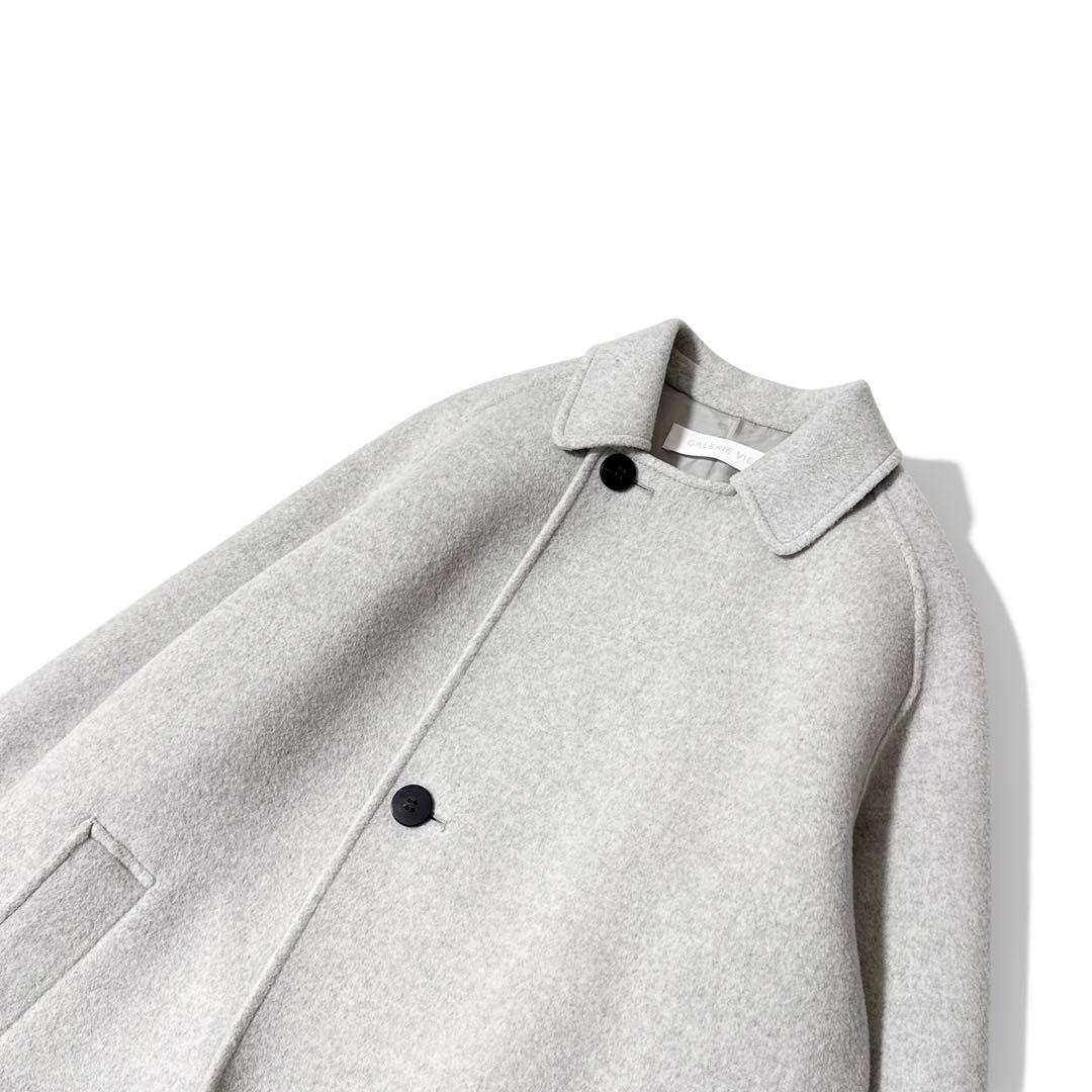 極美品✨️23AW　ギャルリーヴィー　モンゴル産カシミア　ダブルフェイスコート