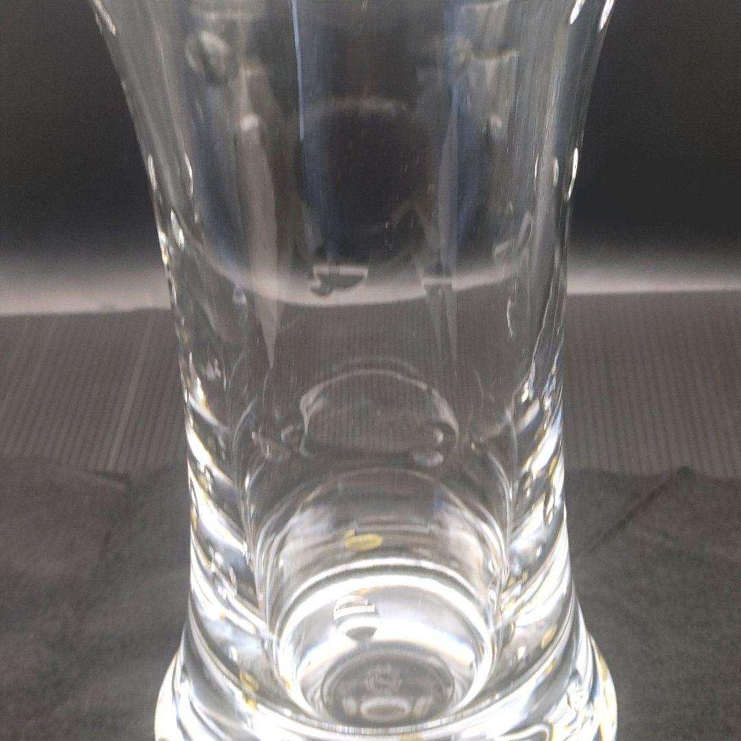 「サンルイ クリスタル 花瓶 バブル H25cm 正規品」