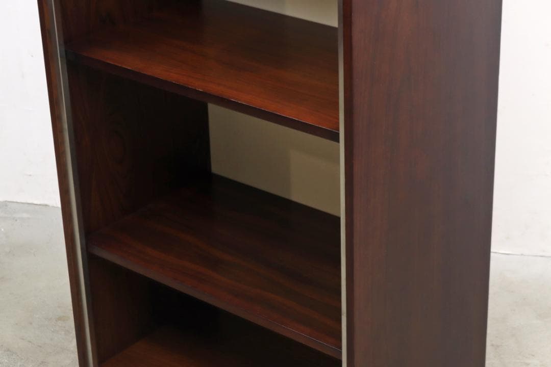 ヴィンテージ ローズウッド シェルフ 本棚 キャビネット 飾り棚 食器棚 1