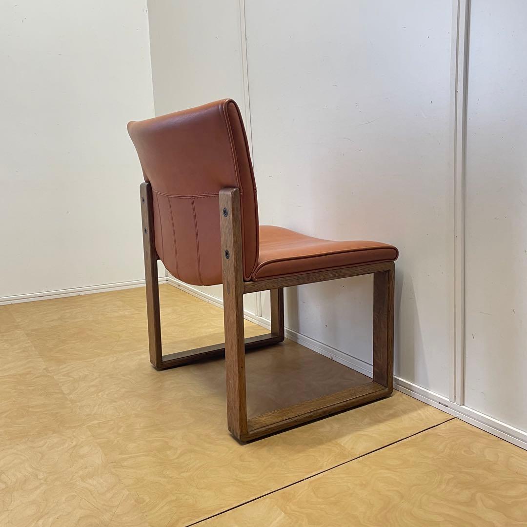 カンディハウス ボルス④ 本革チェア レザー椅子 ソファ 旭川家具 北欧スタイル