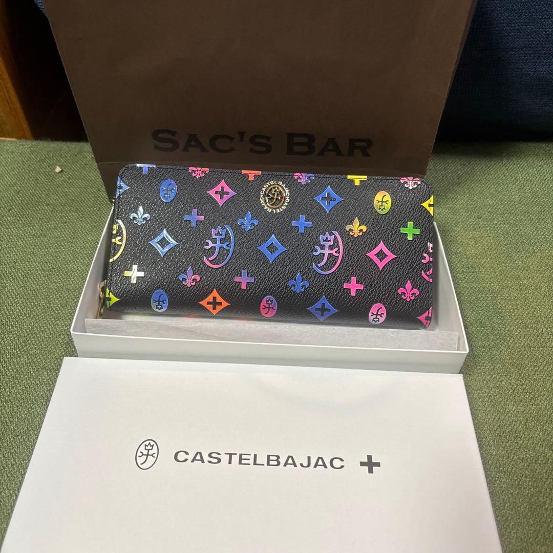 新品未開封CASTELBAJAC カラフル長財布 箱付き