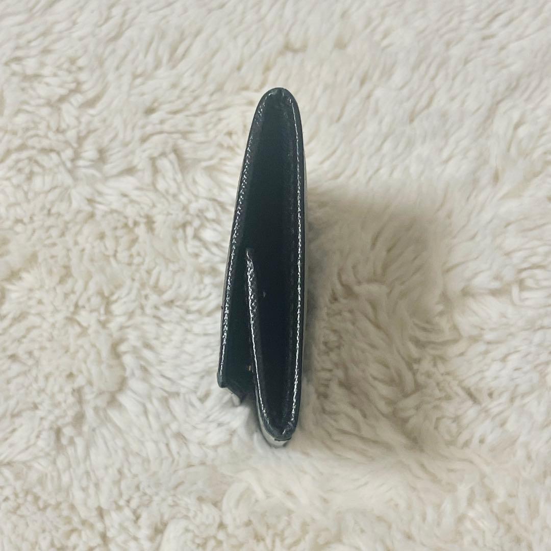 【極美品】PRADA プラダ　小銭入れ　ケース　黒　ゴールド　正規品