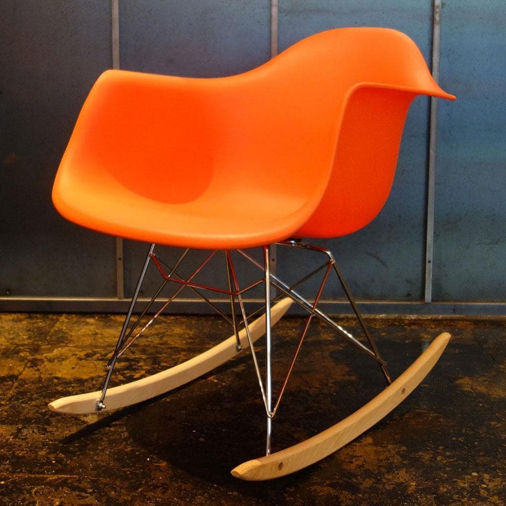 イームズ RAR シェルチェアー イス 椅子 Eames オレンジ/NT