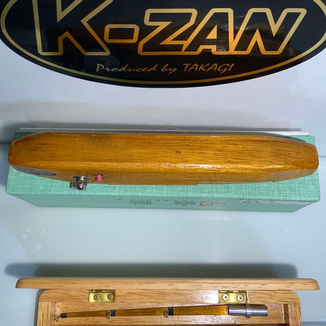 K ZAN 桐電動リール 穂先SS ケース付 No.15