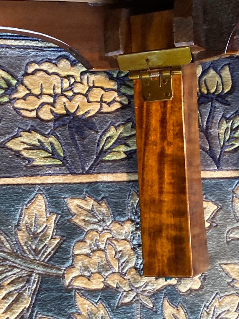 折れ脚テーブル 書写机 折り畳み机 ちゃぶ台 お稽古机 アンティーク③