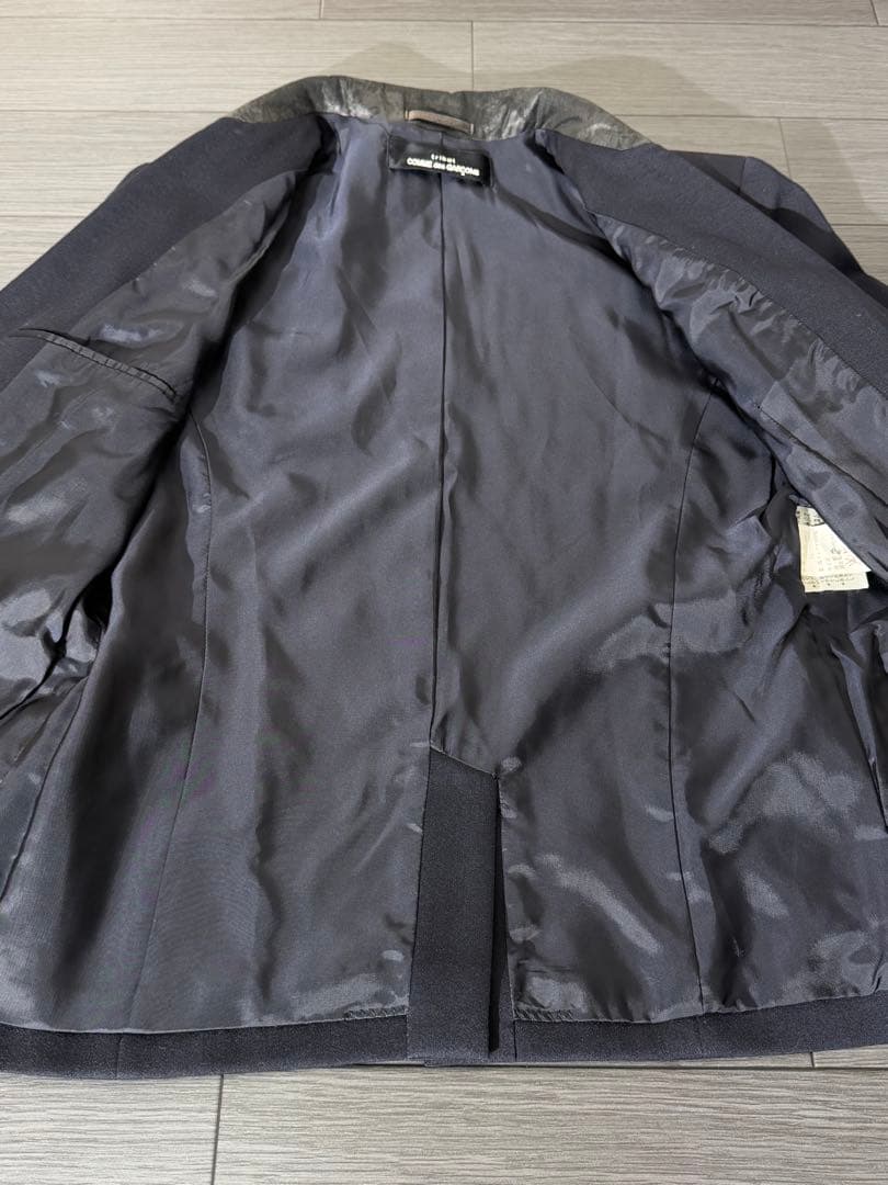 トリコ コムデギャルソン 切り替えジャケット スカート セットアップ