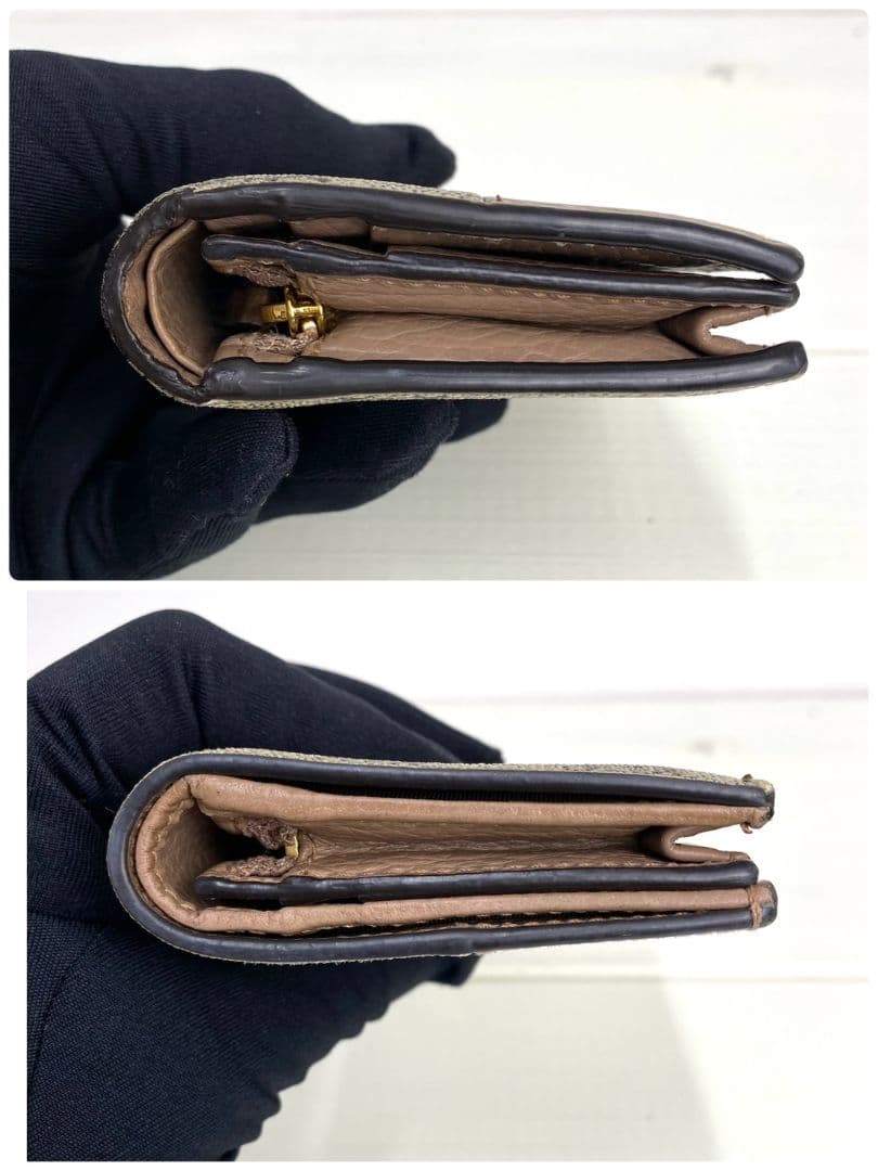 現行美品✨ GUCCI 二つ折り 財布 マーモント GGスプリーム 限定