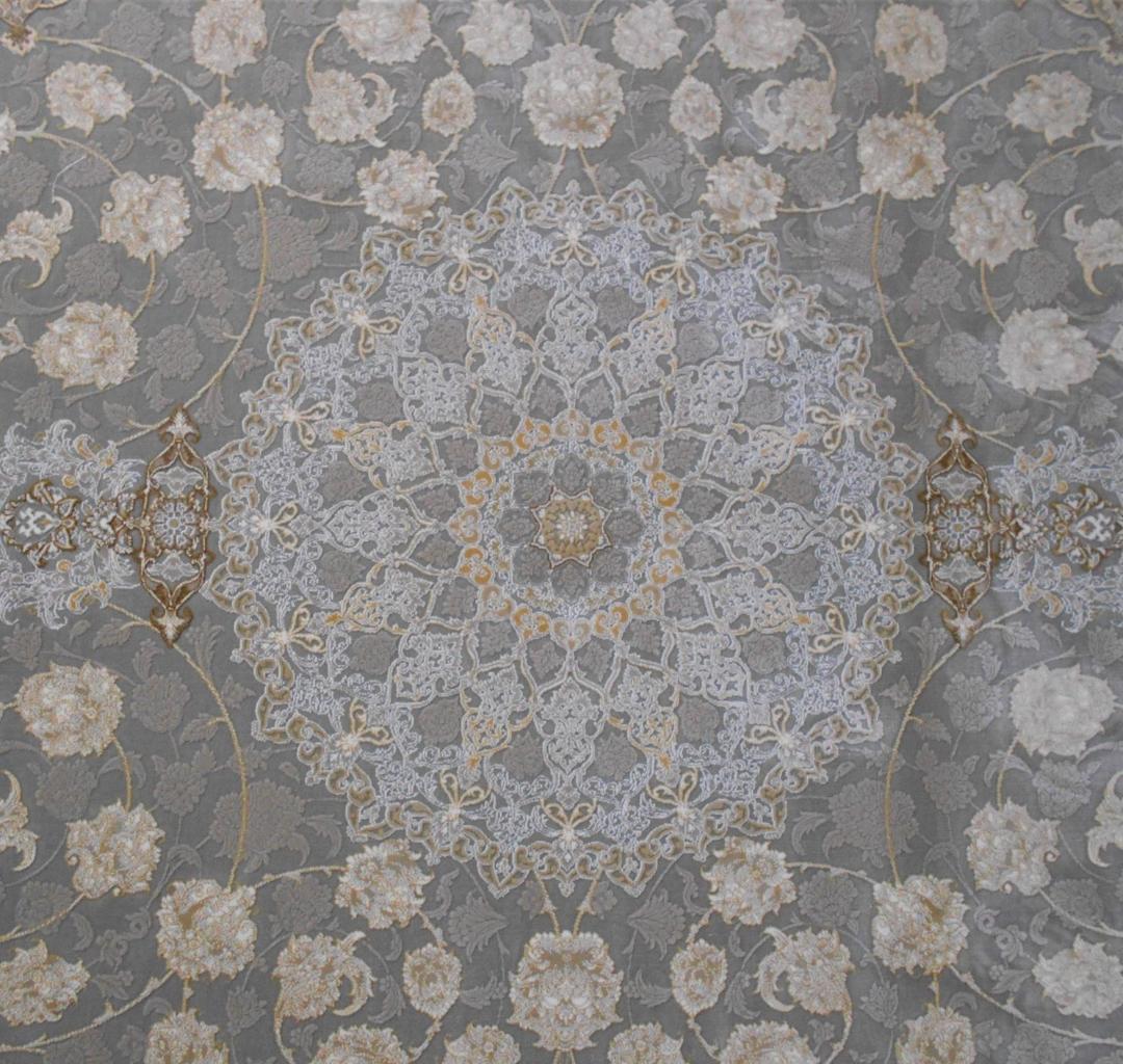 最後の１枚！立体柄、本場イラン産 絨毯 ！150×225cm-202621