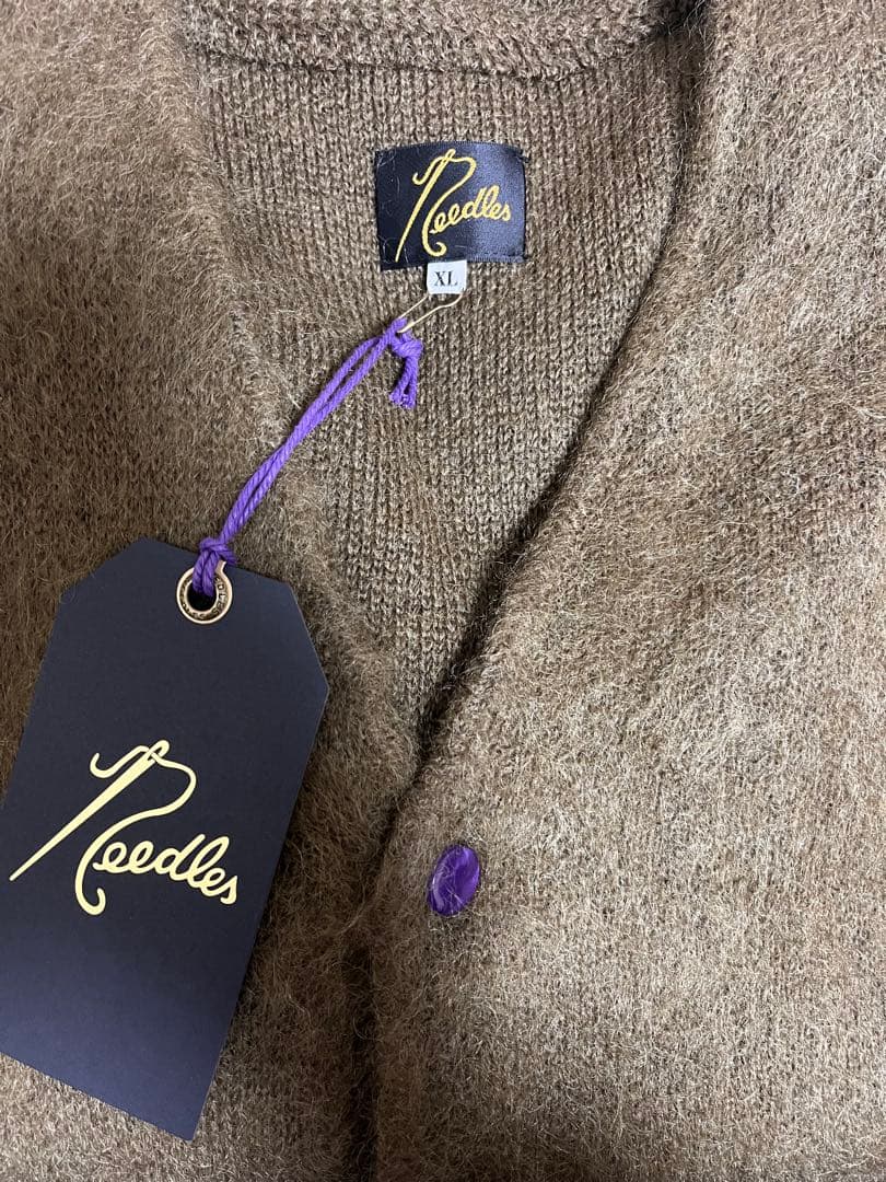 Needles Mohair Cardigan Foremost オリーブモカ