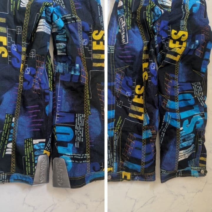 ellesse エレッセ スキーウェア 青 メンズ L つなぎ ジャケット