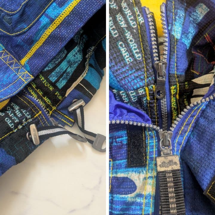 ellesse エレッセ スキーウェア 青 メンズ L つなぎ ジャケット