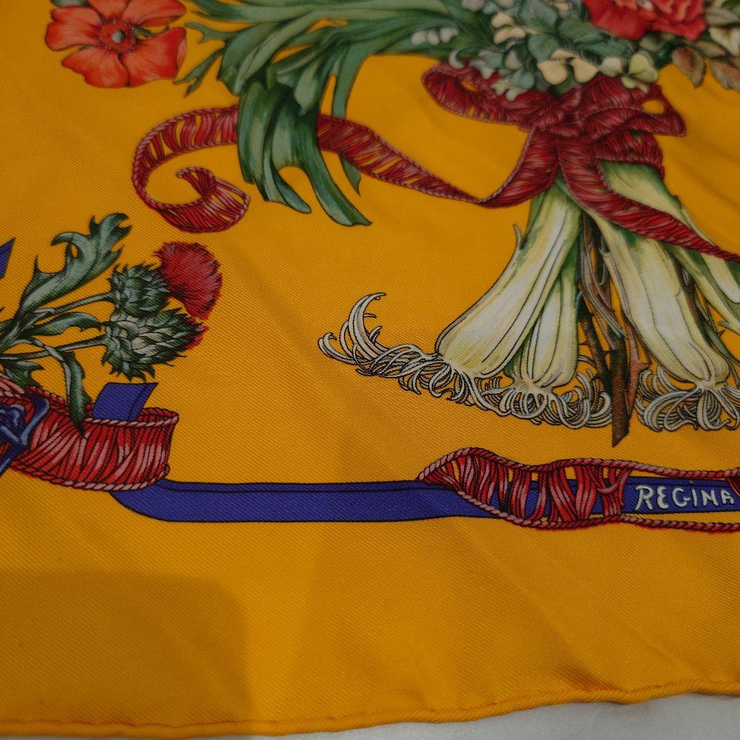 HERMÈS シルクスカーフ カレ45 REGINA
