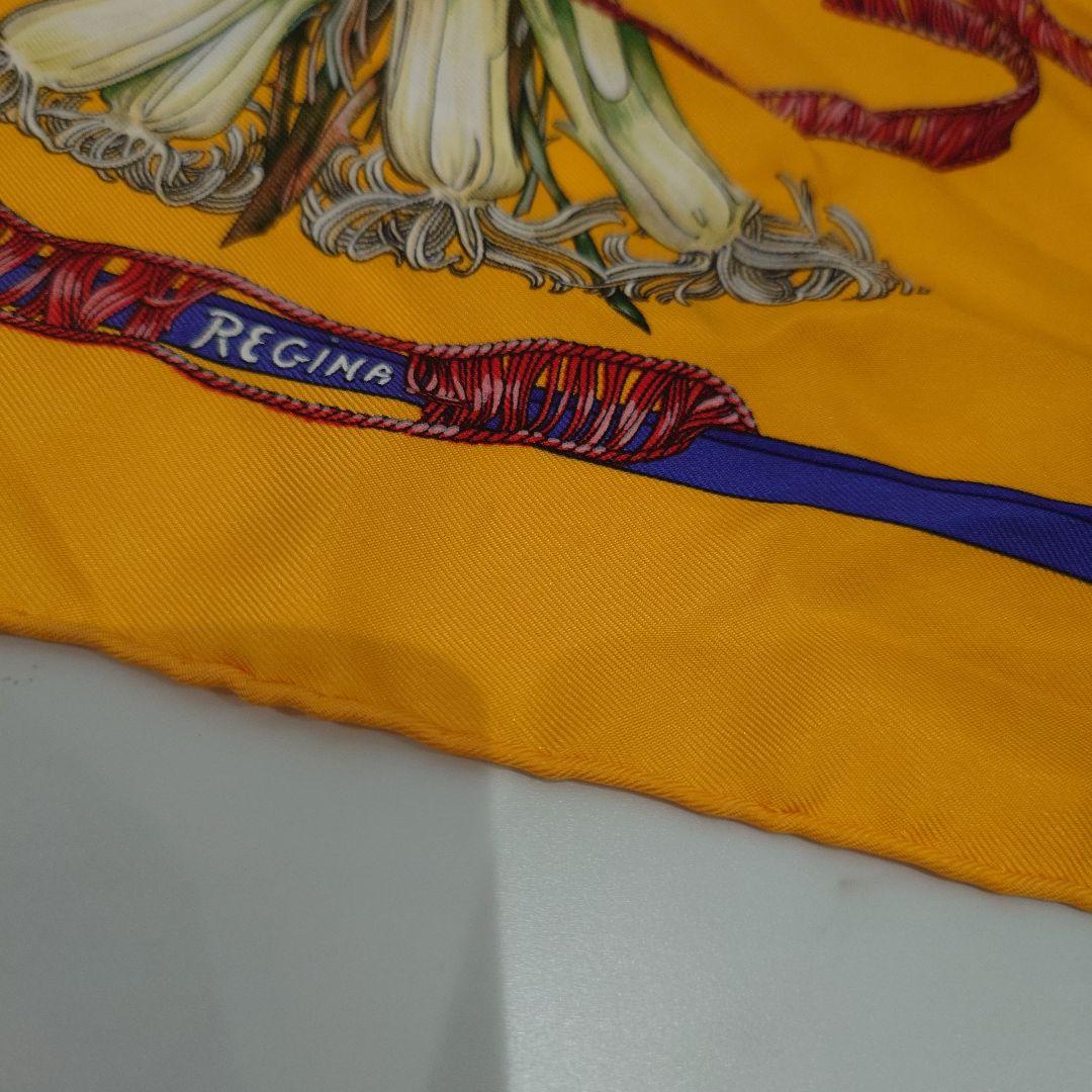HERMÈS シルクスカーフ カレ45 REGINA