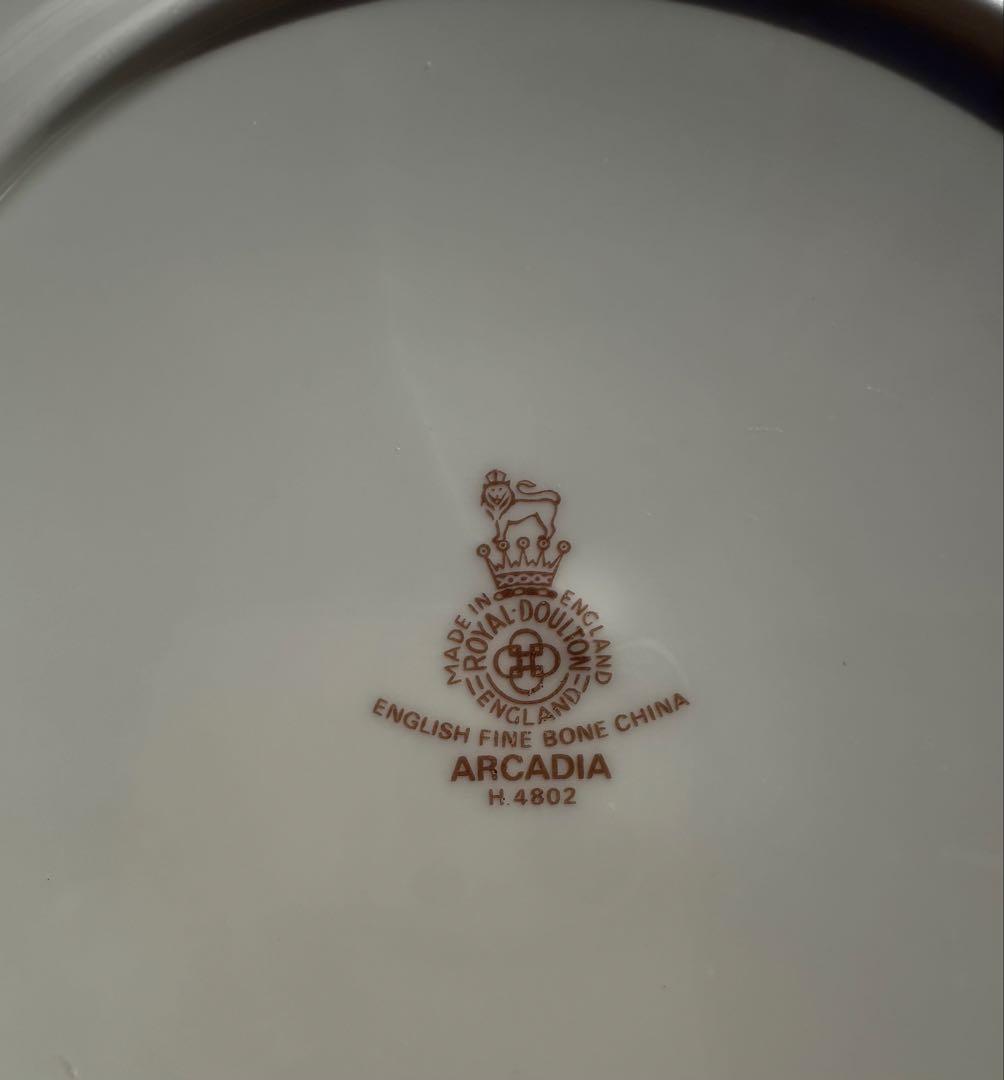 ★新品未使用！廃盤品 DOLTON ARCADIAプレート6枚★