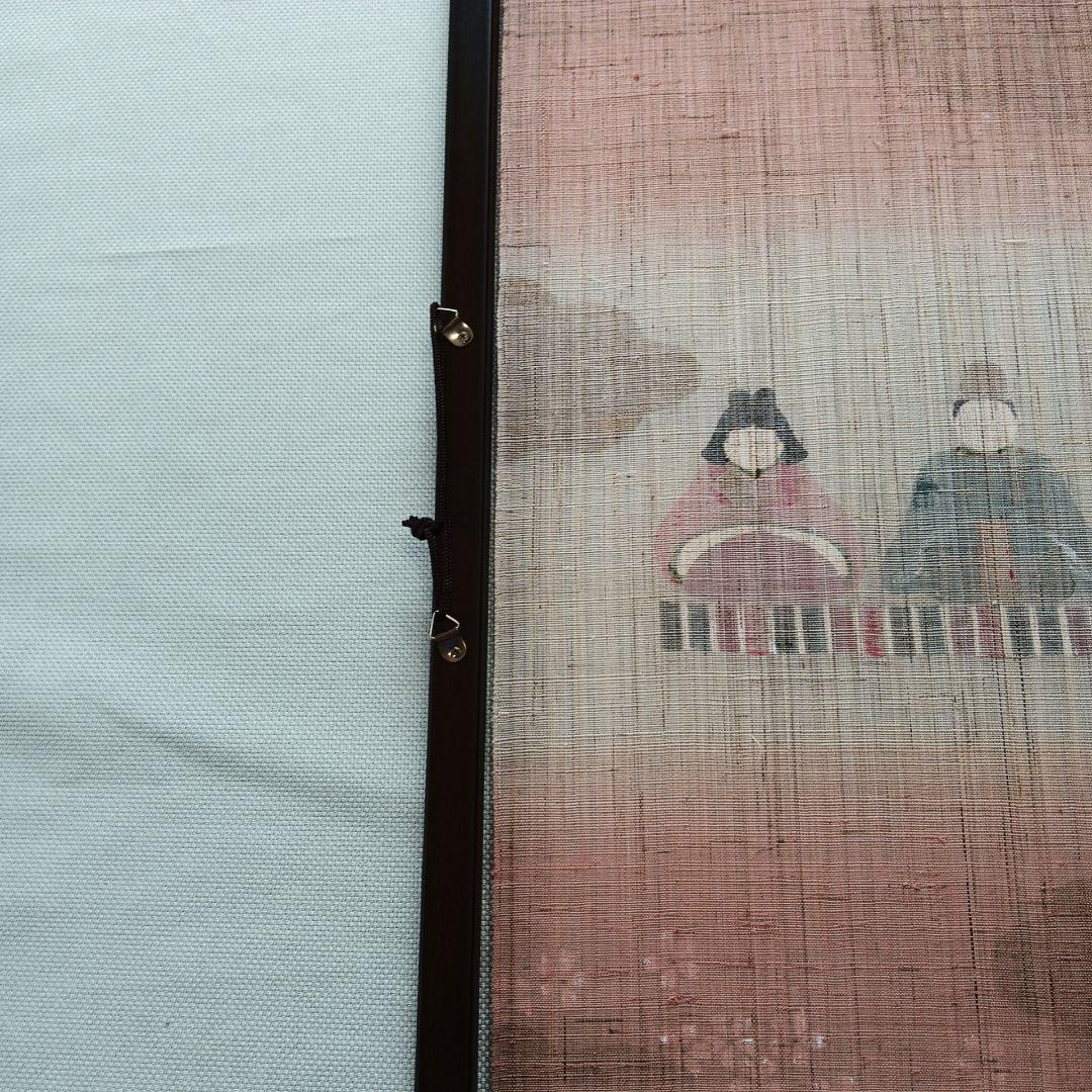 お雛様　タペストリー