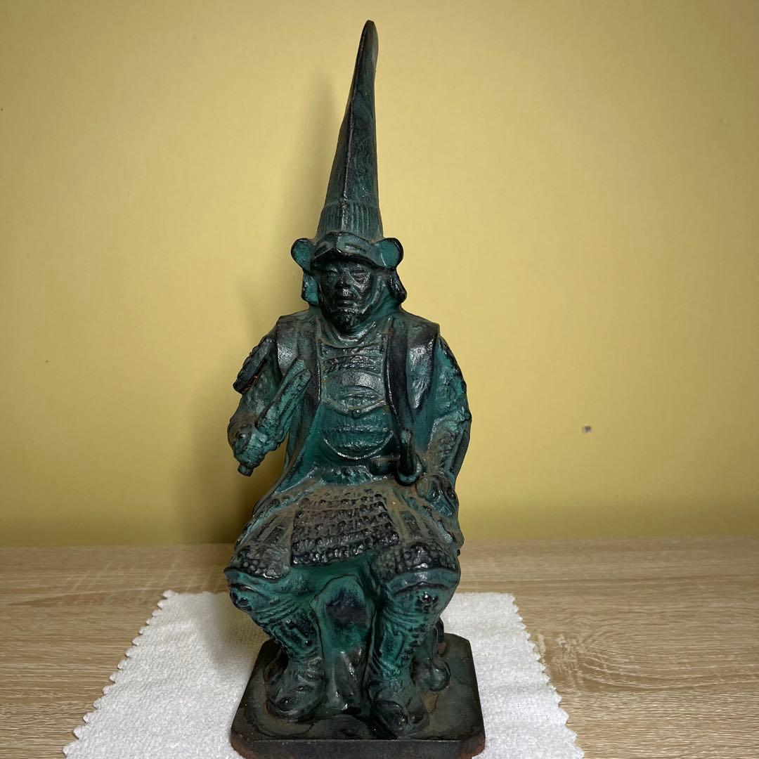 加藤清正像　金属製