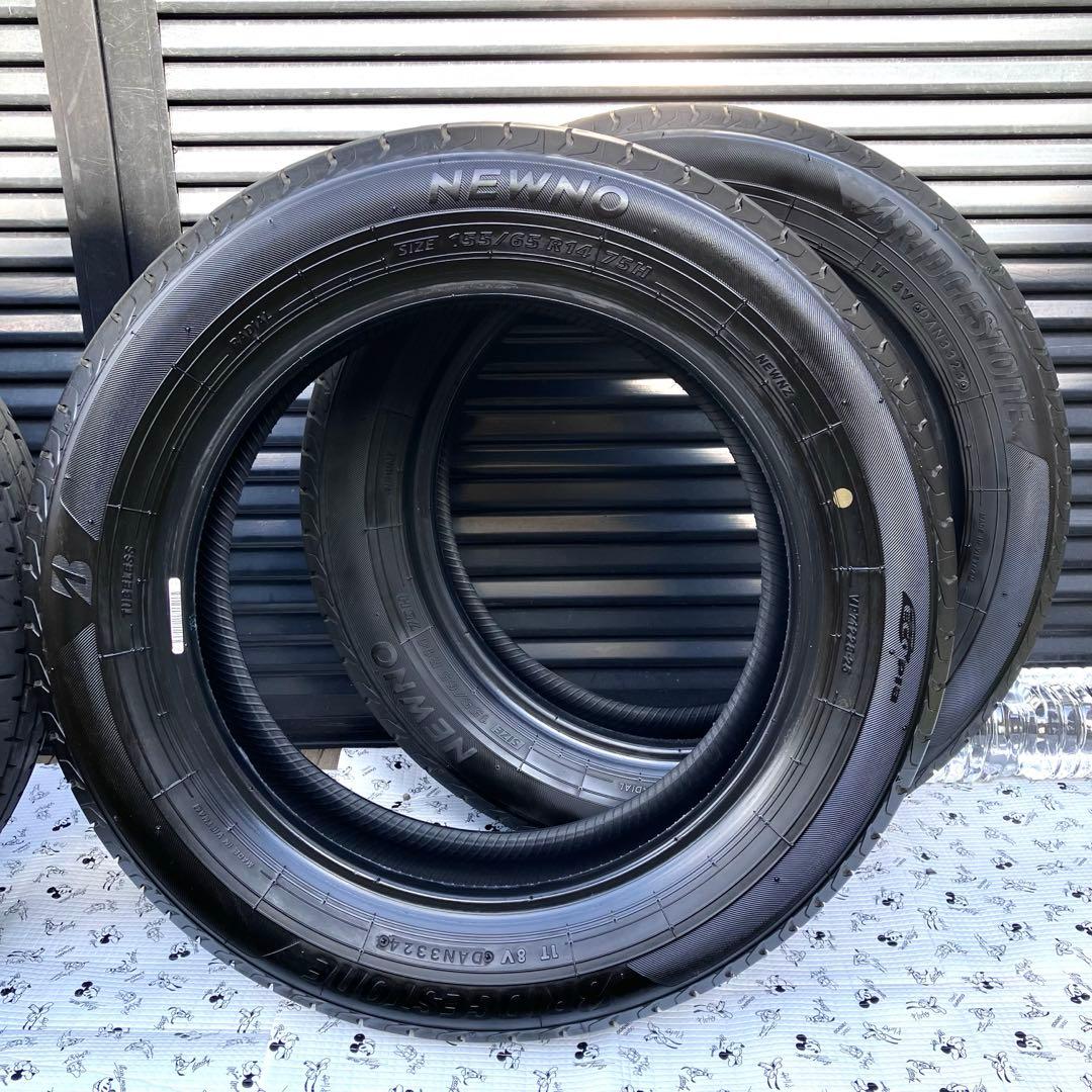 夏タイヤ　ノーマルタイヤ　軽自動車用　155/65R14 ✨2023〜24年製✨